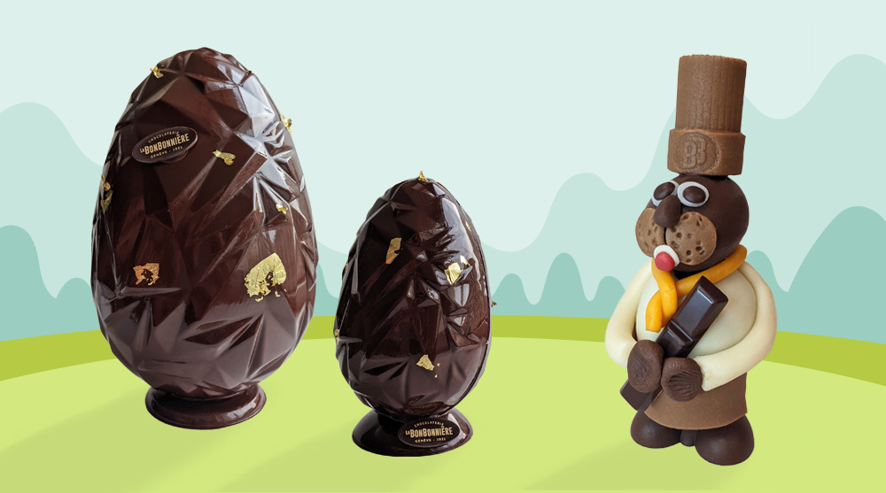 paques chocolats la bonbonniere