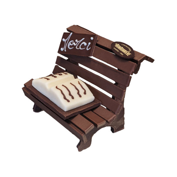 banc chocolat remerciement