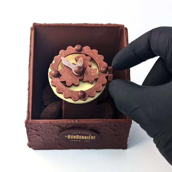 chocolaterie artisanal à genève Fête des Pères Montre en chocolat