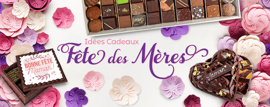 collection chocolats de la chocolaterie La Bonbonnière Genève pour la fête des mères