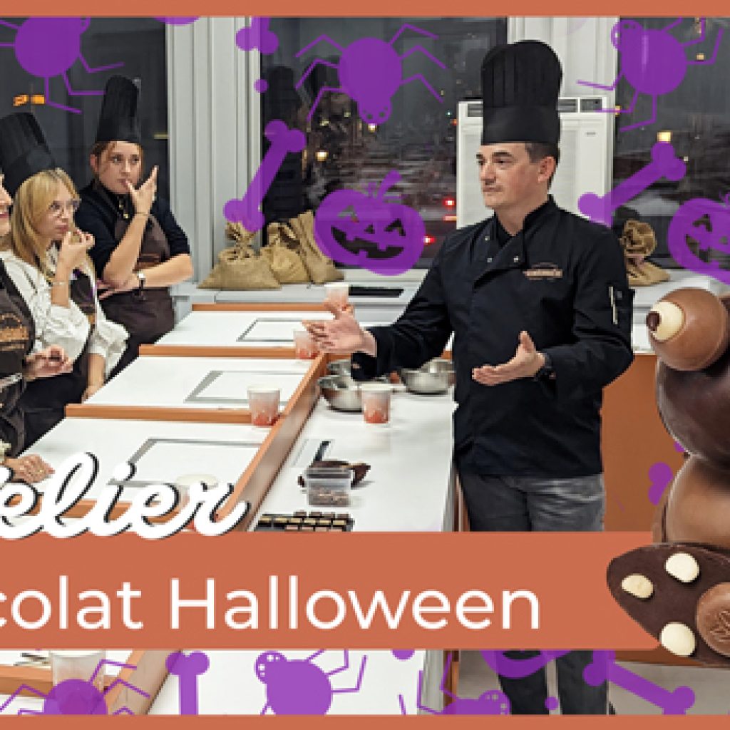 atelier chocolat à Genève Halloween
