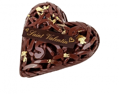 Palomas • Coeur garni de Bonbons Chocolat Saint Valentin 175g